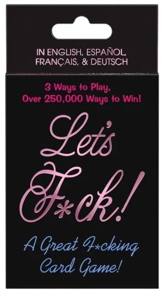 Let's F*ck Card Game