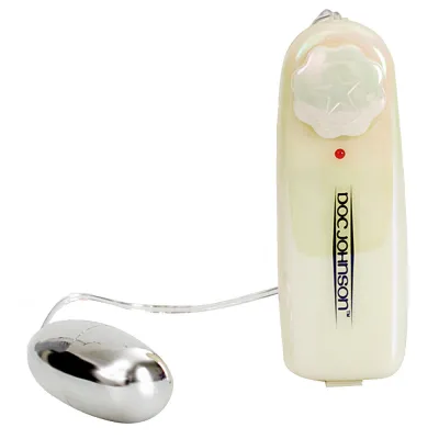 Doc Johnson Vibrating Bullet Silver