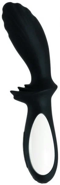 The Silicone Warming Prostate Massager Black Vibrator — image 5 of 8