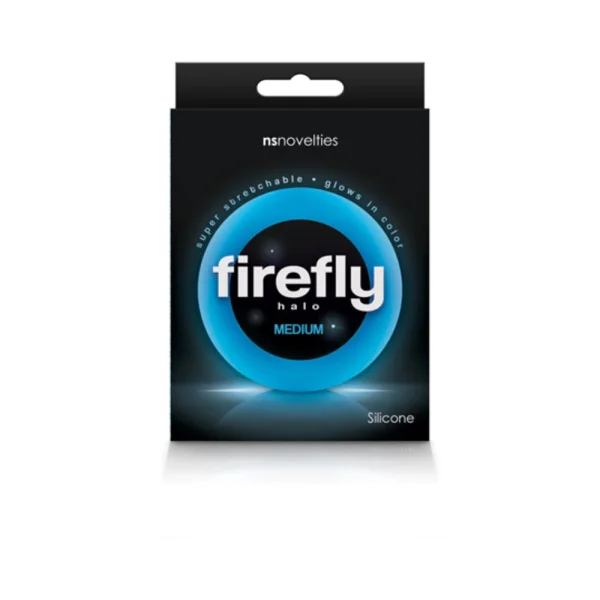 Firefly Halo Glow In The Dark Cock Ring Medium — image 5 of 12