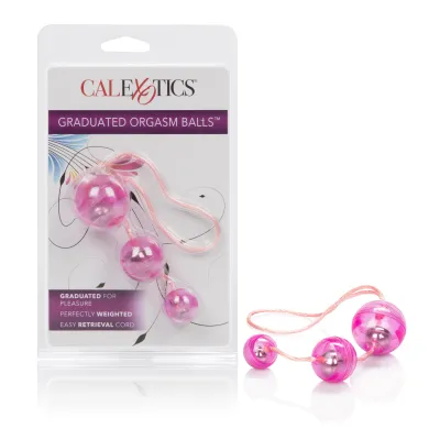 Graduated Orgasam Balls Pink