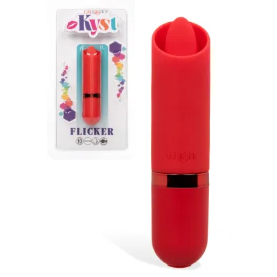 California Exotic Kyst Flicker 3 75 Bullet Vibe with Flickering Tongue