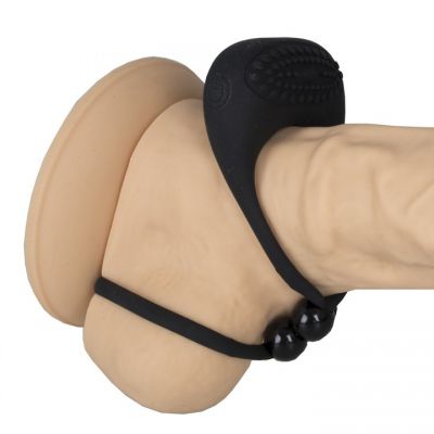 Bondara Ringmaster Black Silicone Vibrating Cock Ring
