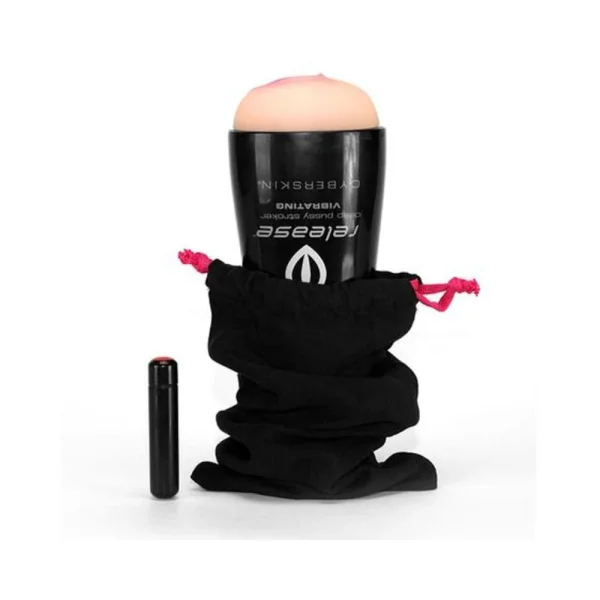 Cyberskin Release Deep Pussy Stroker Vibrating — image 9 of 9