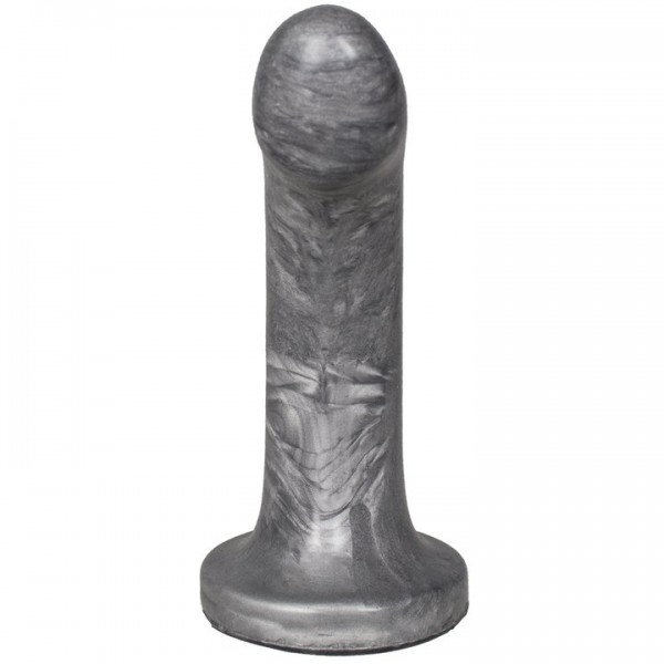 Bondara Marbled Silver Curved Dildo – 7 Inch — image 4 of 5