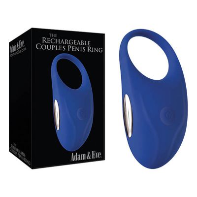 Couples Blue Vibrating Cock Ring