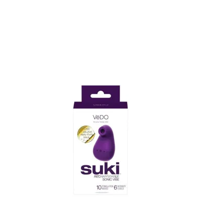 Suki Rechargeable Sonic Vibe Deep Purple
