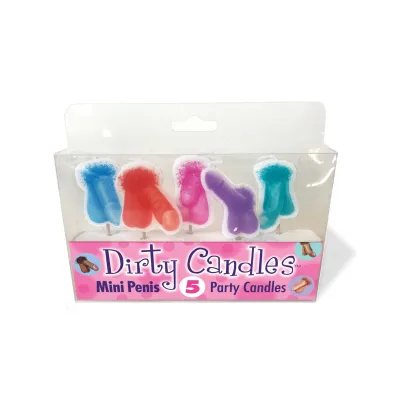 Mini Penis Dirty Candle Set Set of 5