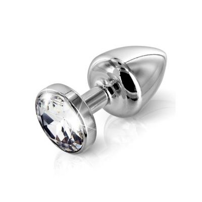 Anni Round T1 Butt Plug Silver 25mm