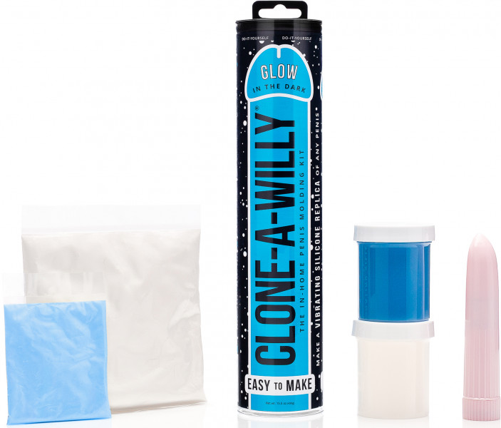 Clone a Willy Glow in the Dark Blue