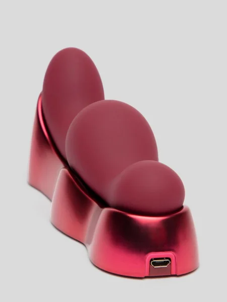Rocks Off Ruby Glow Rechargeable Ride On Wand Vibrator