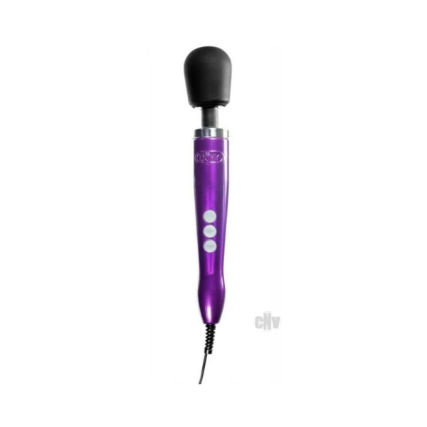 Personal Massagers: Doxy Die Cast Wand Vibrator Purple