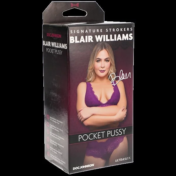 Signature Strokers - Blair Williams - Ultraskyn Pocket Pussy Vanilla