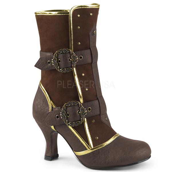 3 inches Heel Round Toe Ankle Boot, Side Zip — image 5 of 8