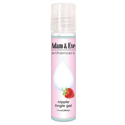 Adam Eve Nipple Tingle Gel Strawberry Flavoured Stimulating Gel 30 ml