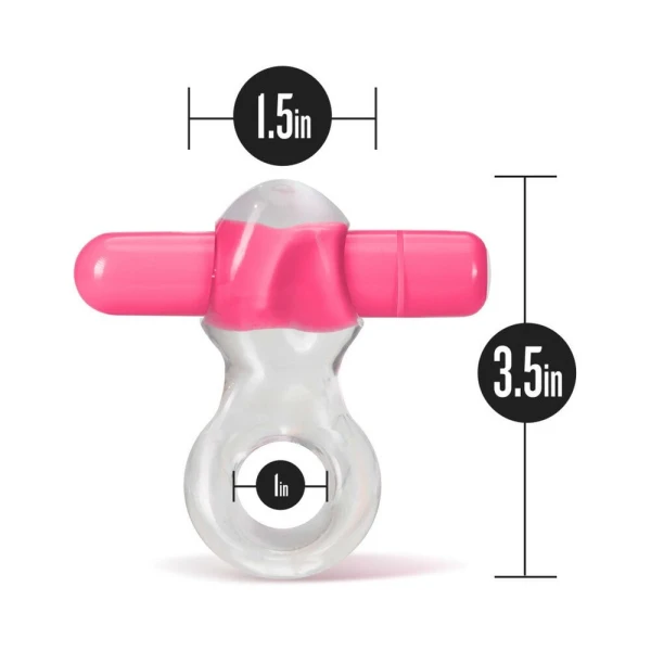 Play With Me - Delight Vibrating C-ring - Pink