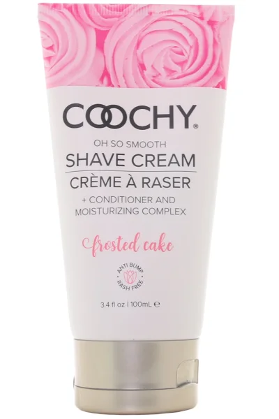 COOCHY Oh So Smooth Shave Cream  - Frosted Cake 3.4 oz (100 mL)