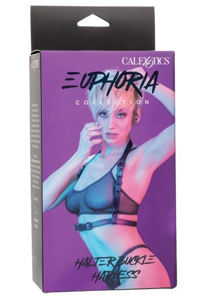 Euphoria Collection Halter Buckle Harness