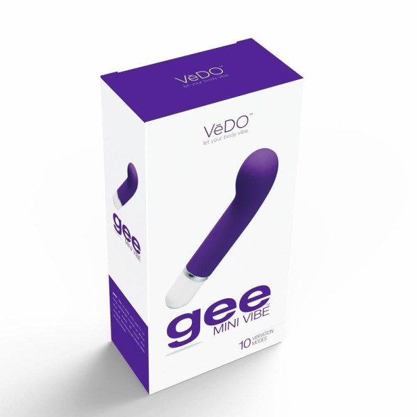 VeDO 'Gee' Mini G-Spot Rechargeable Waterproof Vibrator - Indigo