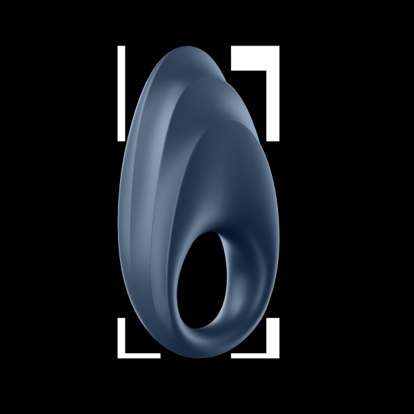 Satisfyer Powerful One Vibrating Cock Ring with Long-Distance App Control