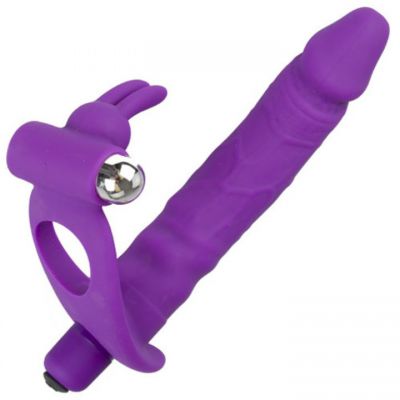 Bondara Dual Penetration Vibrating Strap On 6 5 Inch