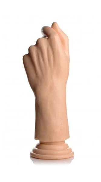 Knuckles Small Clenched Fist Dildo Beige