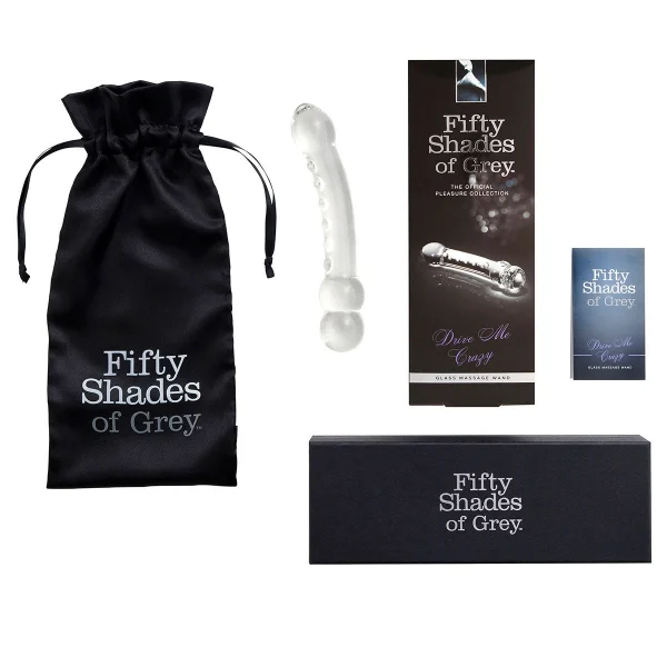 Fifty Shades - Drive Me Crazy Glass Dildo