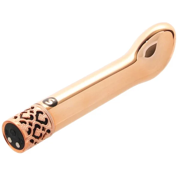 Royal Gems Jewel Rechargeable G Spot Bullet Rose Gold