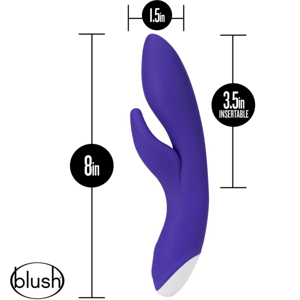 Blush Hop Jessica Rabbit Rechargeable Dual Stimulating Vibrator