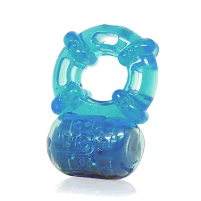 Vibrating Cockring Blue 5 Function