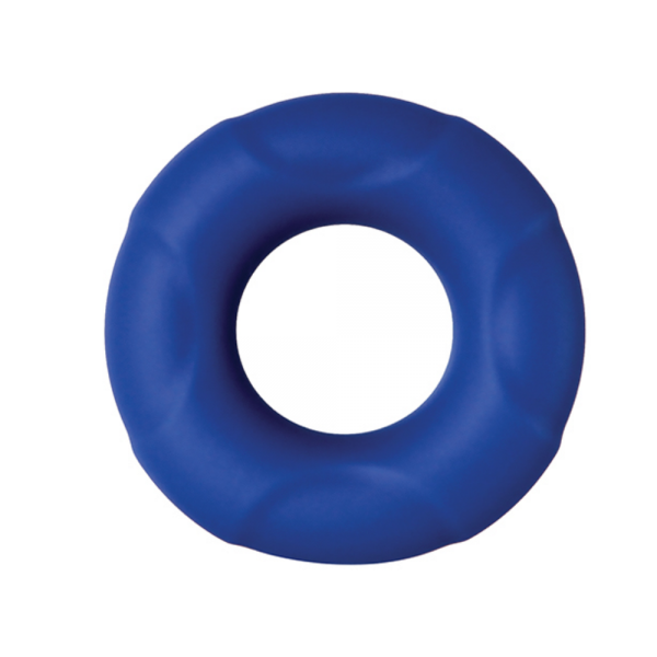 Adam & Eve Big Man Silicone Cock Ring - Blue
