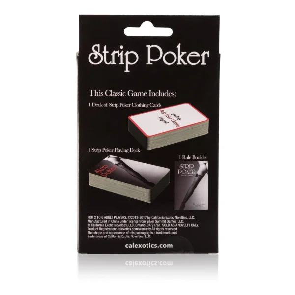 Strip poker