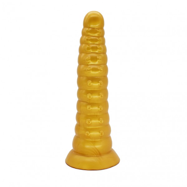 10'' Golden Tentacle Dildo