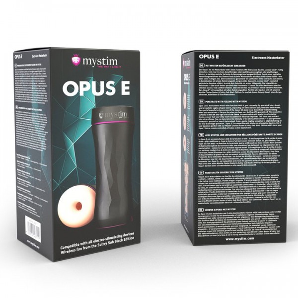Mystim Opus Donut Electro Sex Masturbator – 8.5 Inch — image 4 of 4