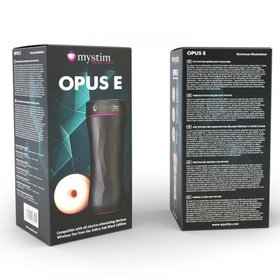 Mystim Opus Donut Electro Sex Masturbator 8 5 Inch