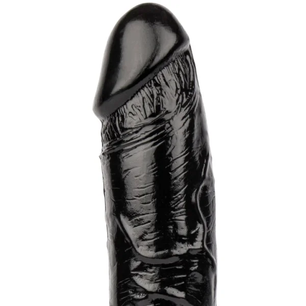 Bondara Pump It Up Black Realistic Inflatable Dildo - 7.8 Inch