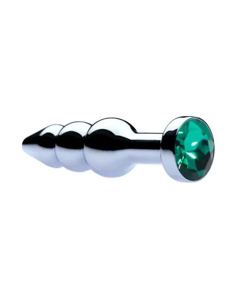 Kinki Jewelled Double Bulb Butt Plug - 4.1 Inch