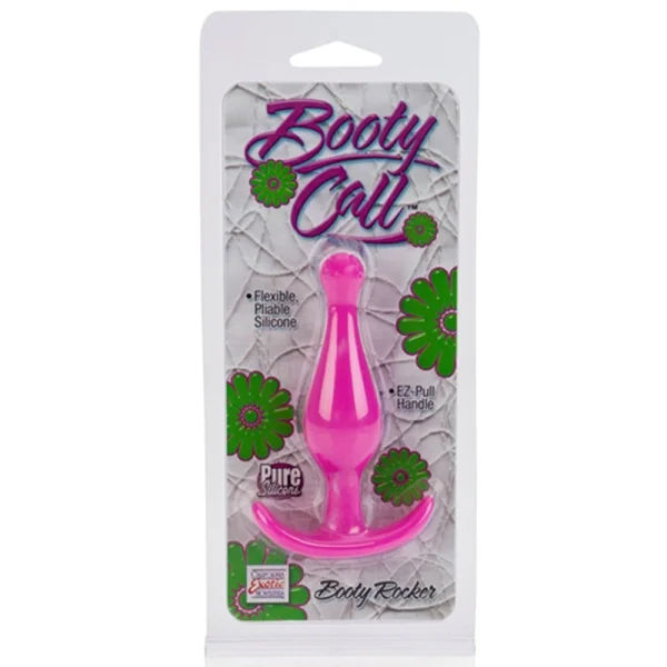 Booty Call Booty Rocker Silicone Anal Toy - Pink