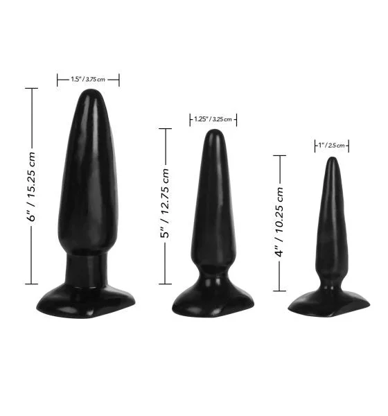 Colt Anal Trainer Kit with 3 Different Sizes