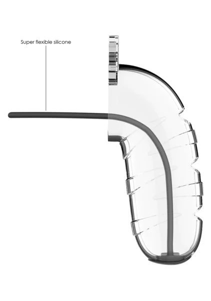 KINK - Caged - Vibrating Cock Cage with Ball Strap