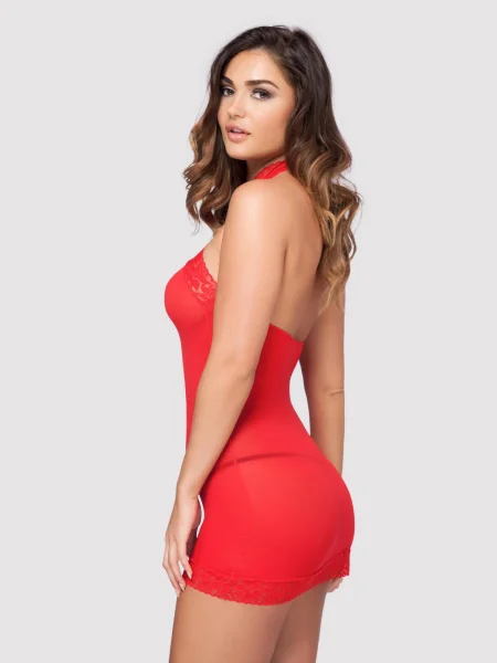 Lovehoney Red Halterneck Mini Dress