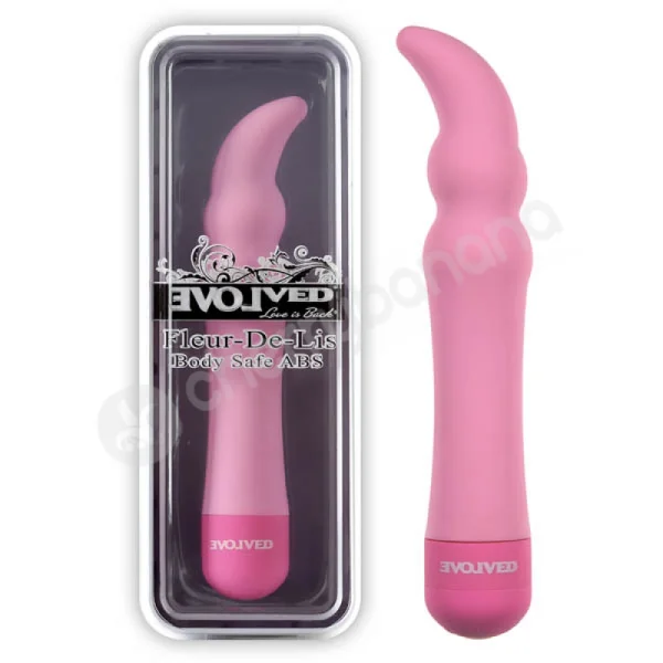 Fleur De Lis Pink Silky G Vibrator