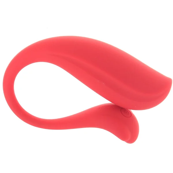 SVAKOM PHOENIX NEO 2 Interactive App Controlled Silicone Waterproof Rechargeable Bullet Vibrator - Red