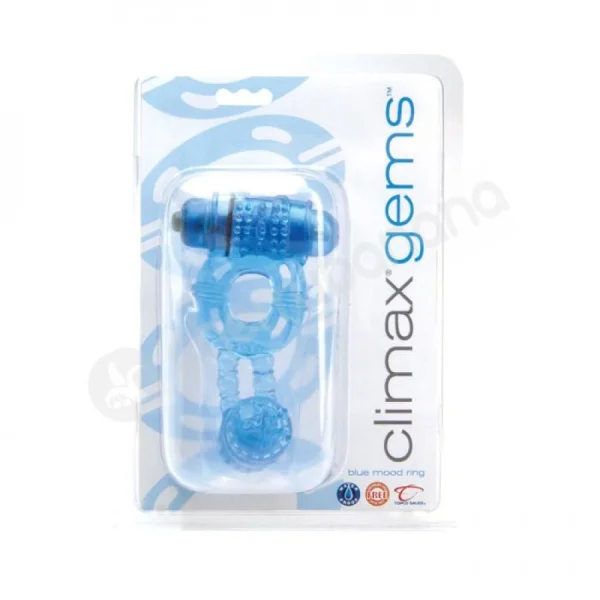 climax gems Blue Mood Ring