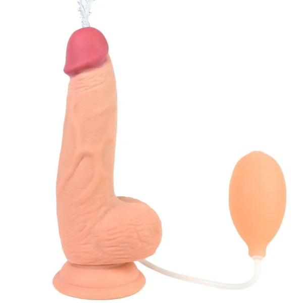 Lifelike Suction Cup Dildo - It Squirts! — image 6 of 9
