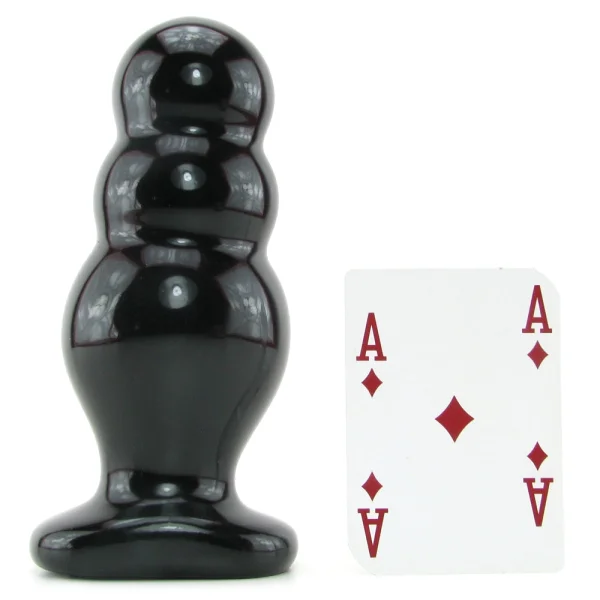Doc Johnson Titanmen Tool 'Master #4' Triple Ripple Butt Plug