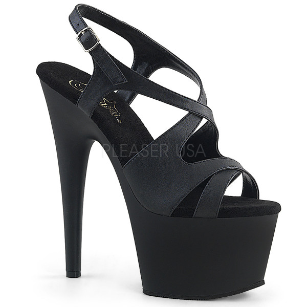7 inches Heel, 2 3/4 inches PF Criss-Cross Sling Back Sandal — image 9 of 12