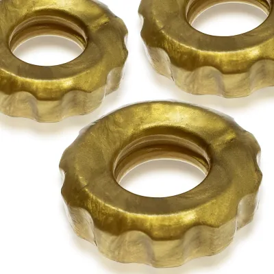 Super Huj 3 Pack Cockrings Bronze