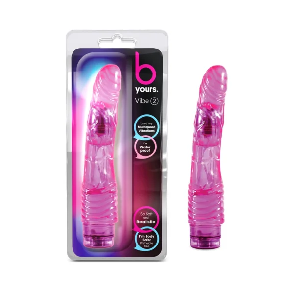 B Yours Cock Vibe 2 Realistic Vibrating Dildo — image 4 of 19