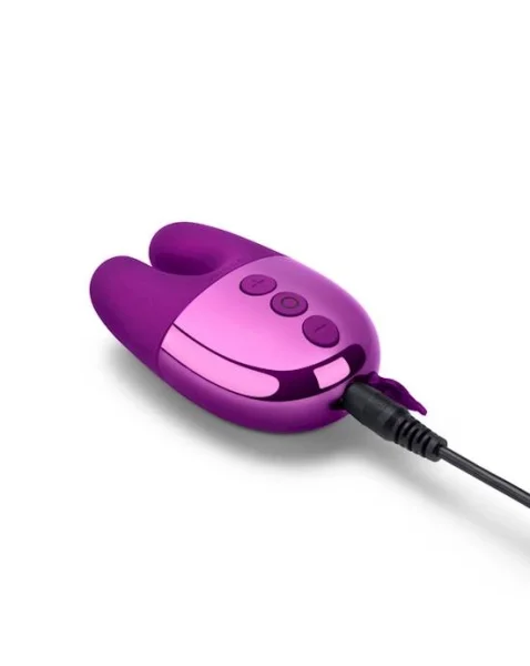 Le Wand Chrome Double Vibe  - Pink - 3.3 Inch